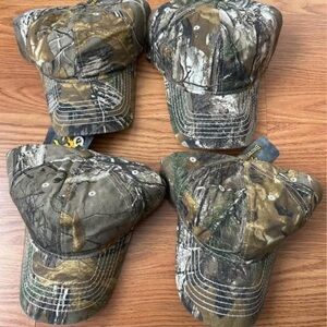 VTG Browning Camo Hat Bundle Lot Of 4
Men OS Green Strapback Cap
